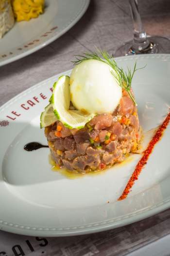 Tartare de saumon